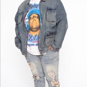 Fashion Nova Ion Skinny Destroyed Jeans